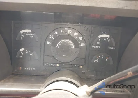 1989 GMC Sierra C2500 из США, поврежденный, VIN 1GTFC24K5KE541754